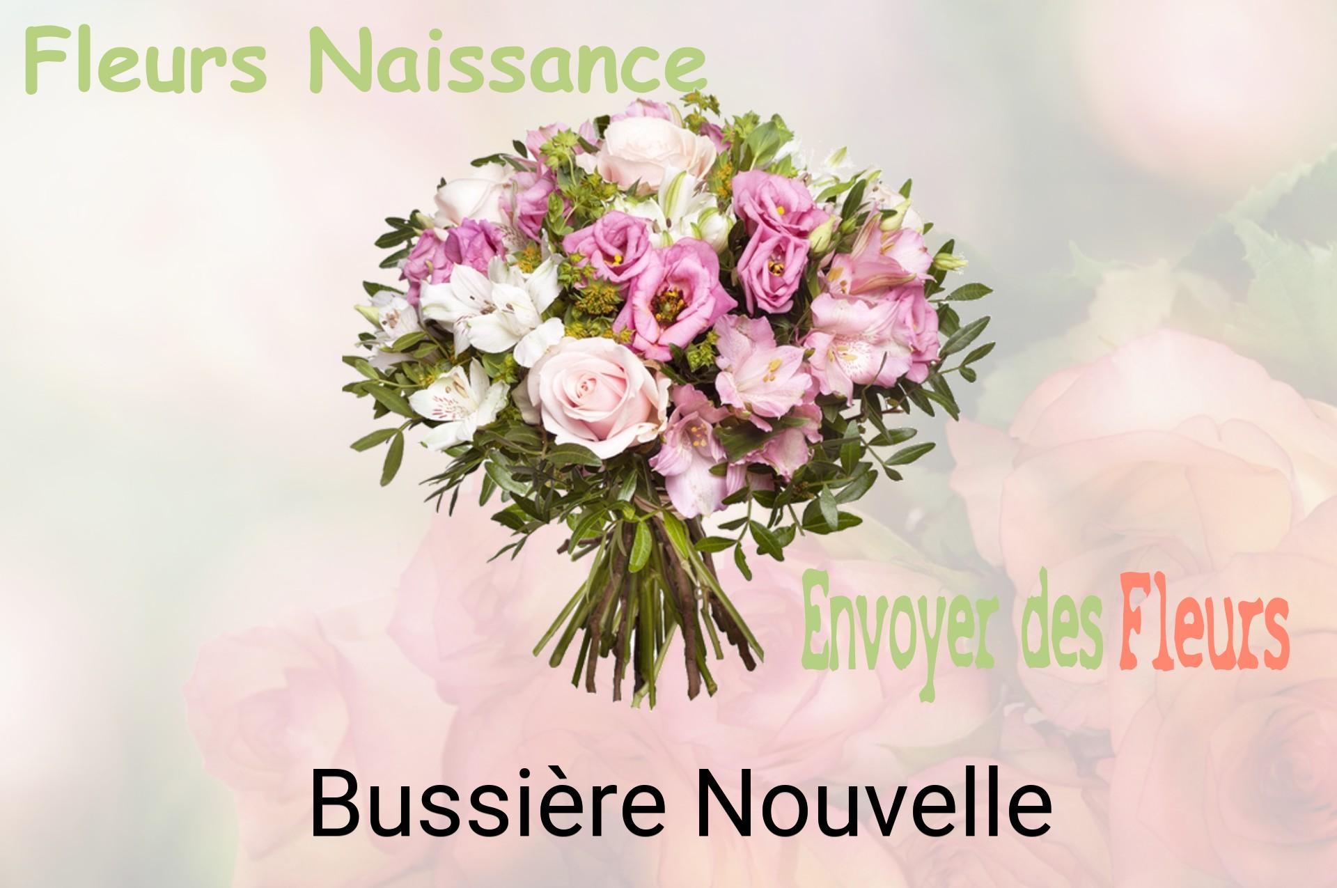 Bouquet de fleurs de naissance livré à Bussière-Nouvelle
