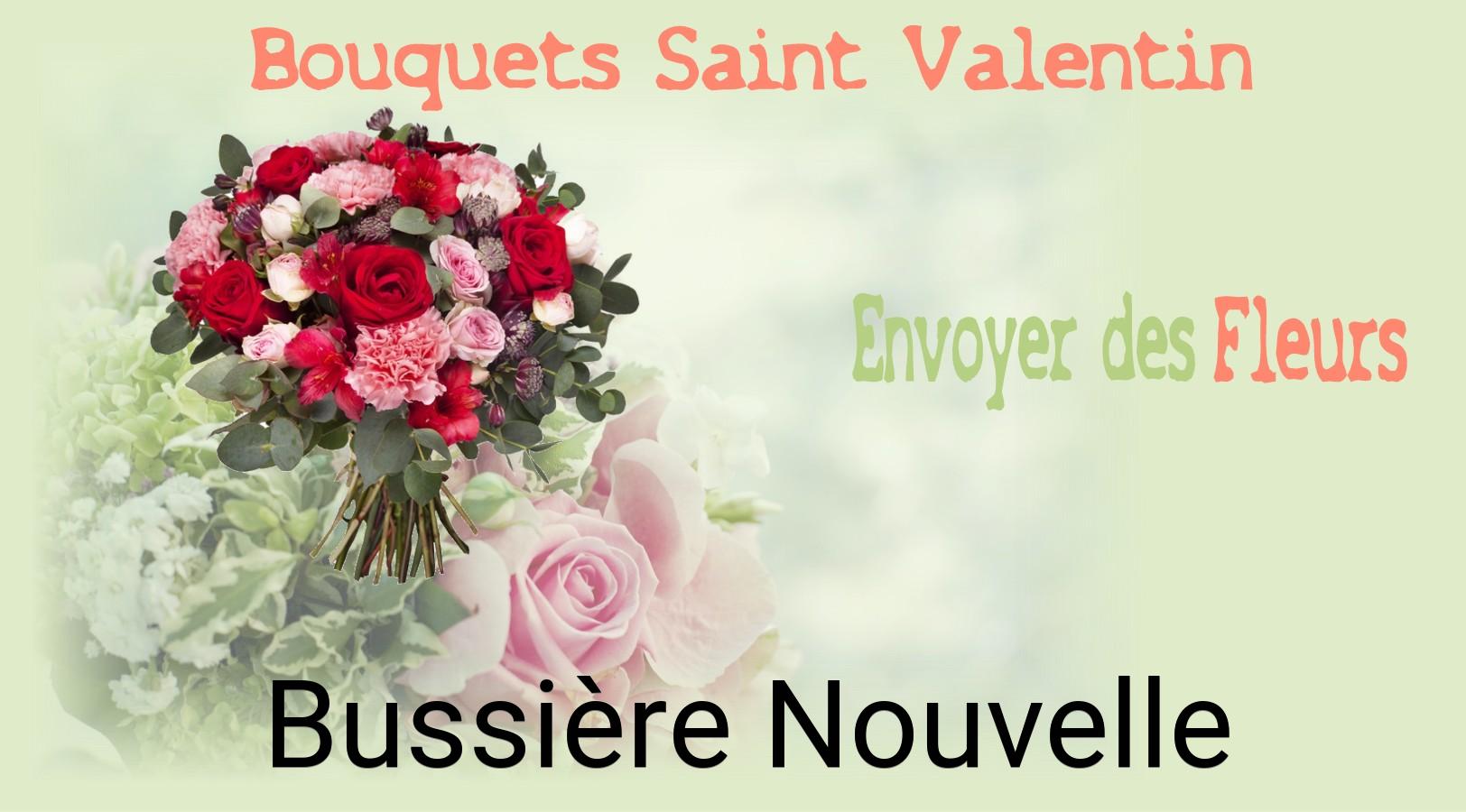 Roses de Saint-Valentin livrées à Bussière-Nouvelle